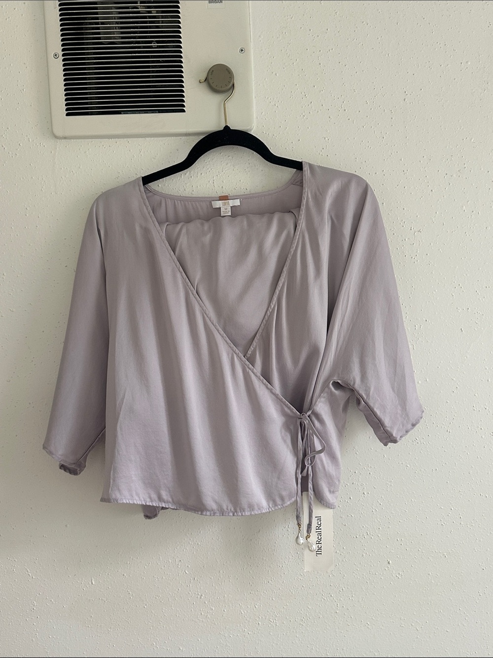 LUNYA Washable Silk Pearl Dolman Short Set